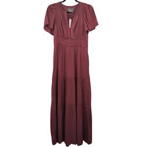 NWT Athropologie Somerset Maxi Dress XS